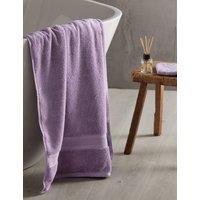 M&S Super Soft Pure Cotton Towel Mauve