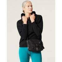Cotton Rich Quilted Half Zip Hoodie