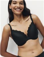 3pk Padded Wired Plunge Bras F-H