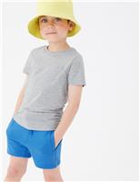 M&S Cotton Rich Top & Bottom Outfit (2-7 Yrs) Multi