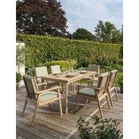 Buy Hampton 6 Seater Garden Table & Chairs