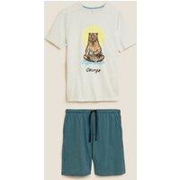 Personalised Men s Bear Pyjama Set