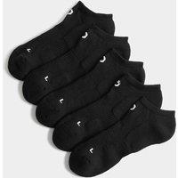 Goodmove 5pk Cotton Rich Trainer Liners Black