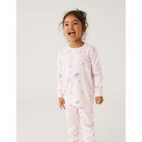 Pure Cotton Glow in the Dark Unicorn Pyjamas (1-8 Yrs)