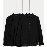 3pk Regular Fit Easy Iron Long Sleeve Shirts