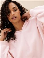 Body Fleece Lounge Hoodie Soft Pink
