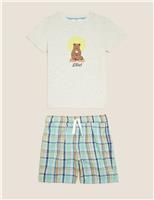 Personalised Kids Cotton Short Pyjama Set (1-16 Yrs)