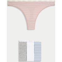 4pk Cotton Rich Thongs