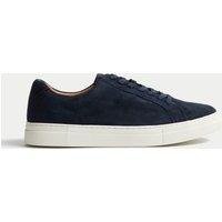 Suede Lace Up Trainers with Freshfeet