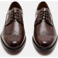 M&S SARTORIAL Leather Brogues Brown