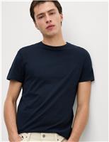 Slim Fit Pure Cotton Crew Neck T-Shirt