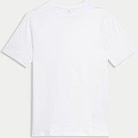M&S Slim Fit Pure Cotton Crew Neck T-Shirt White