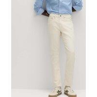 M&S Slim Fit Stretch Jeans Ecru