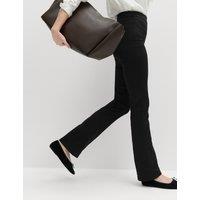 M&S Flared Jeggings Black