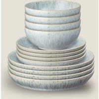 12 Piece Halo Speckle Dinner Set