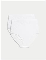 2pk Cotton Rich Light Control Full Briefs