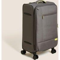 M&S Seville 4 Wheel Soft Medium Suitcase Grey