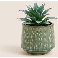 Artificial Mini Succulent in Ceramic Pot