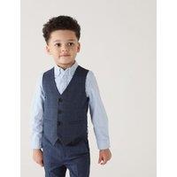 Checked Suit Waistcoat (2-8 Yrs)