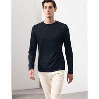 Autograph Pure Supima Cotton Performance T-Shirt Dark Navy