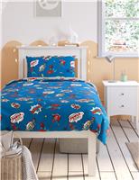 Spider-Man Comic Cotton Blend Bedding Set