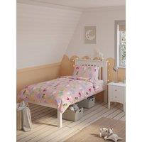 M&S Disney Princess Cotton Blend Spotted Bedding Set Pink Mix