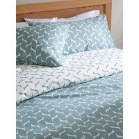 Cotton Blend Geometric Bedding Set