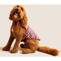 M&S Personalised Checked Jumper for Pets Red Mix