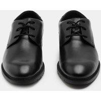 M&S Kids' Leather Lace School Shoes (2 - 9 Large) Black