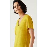 Linen Rich Regular Fit T-Shirt