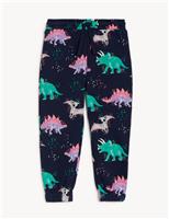 Cotton Rich Dinosaur Joggers (2-8 Yrs)