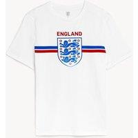 Pure Cotton Crew Neck England T-Shirt