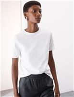 Cotton Rich Crew Neck T-Shirt