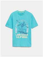 Pure Cotton Skate Festival T-Shirt (6-16 Yrs)