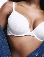 Flexifit Lace Wired Push-Up Bra A-E