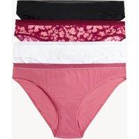 4pk Microfibre Bikini Knickers