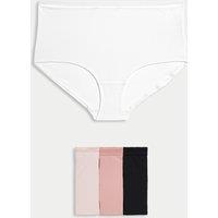 4pk Microfibre High Rise Shorts