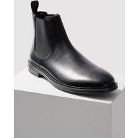 Autograph Leather Pull-On Chelsea Boots Black