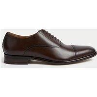 Autograph Leather Oxford Shoes Brown