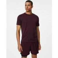 Goodmove Quick Dry Training T-Shirt Dark Burgundy