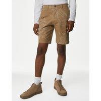 Floral Stretch Chino Shorts