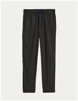 Autograph Cotton Rich Geometric Pyjama Bottoms Light Khaki