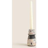 Distressed Small Dinner Candle Holder