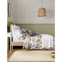 Sanderson Pure Cotton Sateen Fussang Tree Duvet Cover Dark Blue