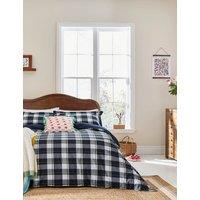 Pure Cotton Daylesford Check Bedding Set