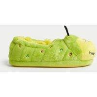 Kids Colin The Caterpillar Slippers (4 Small - 6 Large)