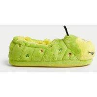 Kids Colin The Caterpillar Slippers (4 Small - 6 Large)