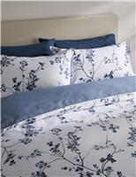 Pure Cotton Sateen Cherry Blossom Bedding Set
