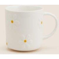 Embossed Daisy Mug