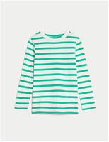 Pure Cotton Striped Top (2-8 Yrs)